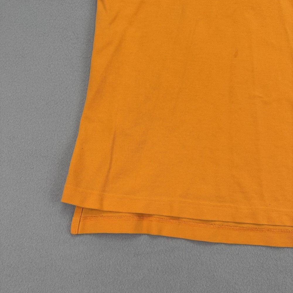 Brooks Brothers Men's Performance Polo Shirt Size XXL Orange 2-Button Cotton - Picture 5 of 16